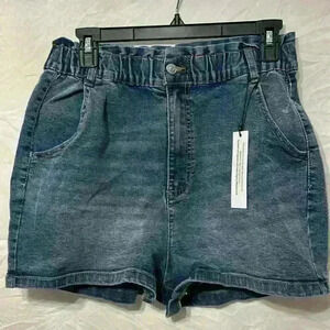 Highway Jeans Paper‎ Bag Waist Shorts Size 9 NWT